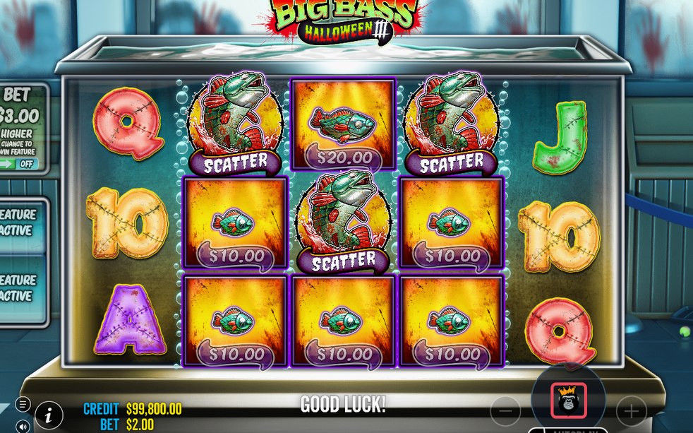 Free Spins med blå remsa ovanför och röd under hjulen