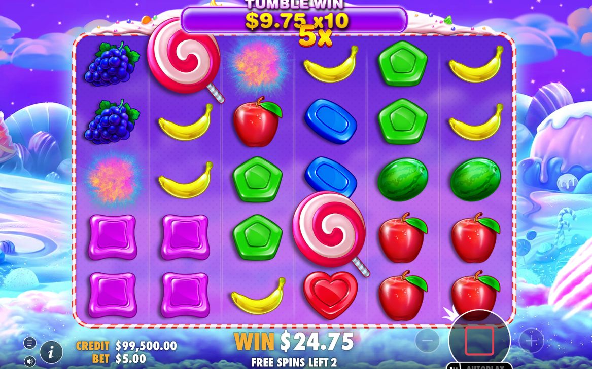Gratisspel och summerade multiplikatorer i Free Spins